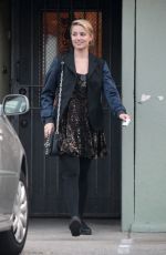 DIANNA AGRON Leaves New Stone Age in West Hollywood