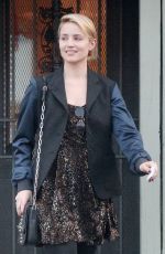 DIANNA AGRON Leaves New Stone Age in West Hollywood