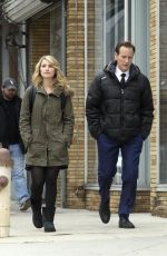 DIANNA AGRON on the Set of Zipper in Baton Rouge