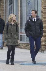 DIANNA AGRON on the Set of Zipper in Baton Rouge