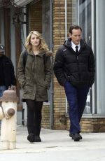 DIANNA AGRON on the Set of Zipper in Baton Rouge