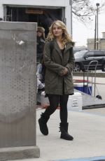 DIANNA AGRON on the Set of Zipper in Baton Rouge