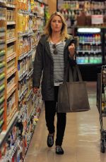 DIANNA AGRON Shopping at Whole Foods in Studio City