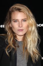 DREE HEMINGWAY at Diesel Black Gold Fashion Show in New York