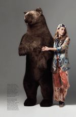 DYLAN PENN in Elle Magazine, March 2014 Issue