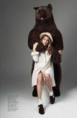 DYLAN PENN in Elle Magazine, March 2014 Issue