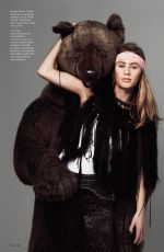 DYLAN PENN in Elle Magazine, March 2014 Issue