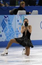 ELENA ILINYKH and Nikita Katsalapov at 2014 Winter Olympics in Sochi