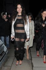 ELIZA DOOLITTLE Arrives at London Fashion Week