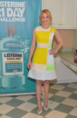 ELIZABETH BANKS at 2nd Annual Listerine 21 Days Challenge Launch