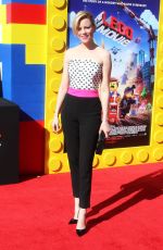 ELIZABETH BANKS at The Lego Movie Premiere in Los Angeles
