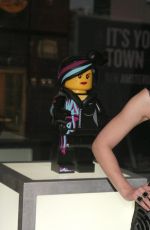 ELIZABETH BANKS at The Lego Movie Screening in New York