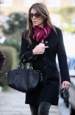 ELIZABETH HURLEY Out and About in West London