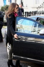 ELIZABETH HURLEY Out and About in West London