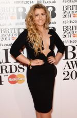 ELLA HENDERSON at 2014 Brit Awards in London