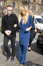 ELLIE GOULDING Arrives at Roberto Cavalli Fashion Show in Milan
