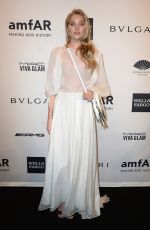 ELSA HOSK at 2014 AMFAR Gala in New York
