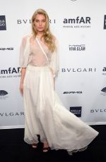 ELSA HOSK at 2014 AMFAR Gala in New York