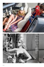 ELSA HOSK in Elle Magazine, March 2014 Issue