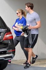 EMILY BLUNT Arrives at a Gym in Los Angeles
