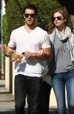 EMILY VANCAMP and Josh Bowman Out in West Hollywood
