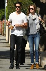 EMILY VANCAMP and Josh Bowman Out in West Hollywood