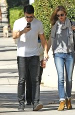 EMILY VANCAMP and Josh Bowman Out in West Hollywood