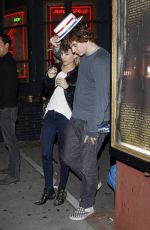 EMMA ROBERTS Leaves a Movies Theater in Los Angeles