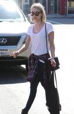 EMMA ROBERTS Out and About in Melrose