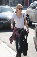 EMMA ROBERTS Out and About in Melrose