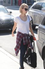 EMMA ROBERTS Out and About in Melrose