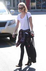 EMMA ROBERTS Out and About in Melrose