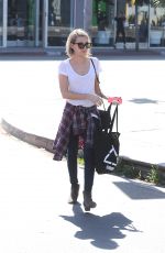 EMMA ROBERTS Out and About in Melrose