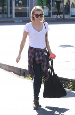 EMMA ROBERTS Out and About in Melrose