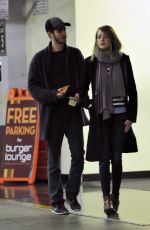 EMMA STONE and Andrew Garfield Out and About in los Angeles