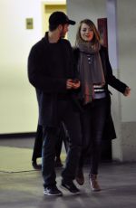 EMMA STONE and Andrew Garfield Out and About in los Angeles