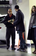 EMMA STONE and Andrew Garfield Out and About in los Angeles