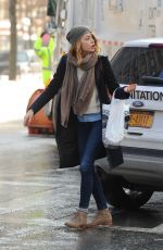 EMMA STONE Out and About in New York