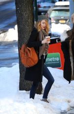 EMMA STONE Out and About in New York