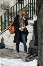 EMMA STONE Out and About in New York