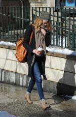 EMMA STONE Out and About in New York