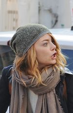 EMMA STONE Out and About in New York