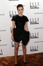 EMMA WATSON at 2014 Elle Style Awards in London