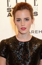 EMMA WATSON at 2014 Elle Style Awards in London