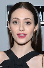 EMMY ROSSUM at Star Lounge at Mercedes-Benz Fashion Week in New York