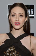 EMMY ROSSUM at Star Lounge at Mercedes-Benz Fashion Week in New York