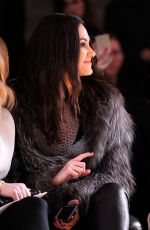 EMMY ROSSUM at Yigal Azrouel Fashion Show in New York