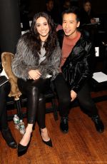 EMMY ROSSUM at Yigal Azrouel Fashion Show in New York