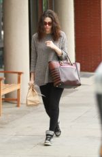 EMMY ROSSUM Leaves Urth Caffe in Beverly Hills