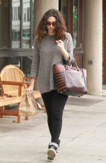 EMMY ROSSUM Leaves Urth Caffe in Beverly Hills